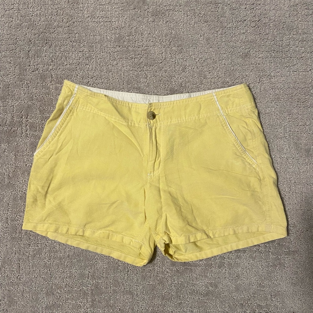 Yellow Women's Shorts